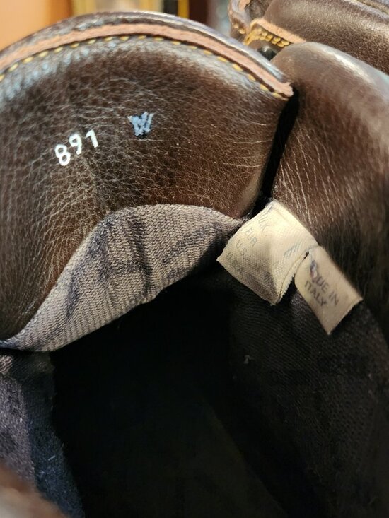 LL Bean Cresta Vibram Gore-Tex Boots Brown Leather Hiking Mens 8.5 Womens 10 Vtg main image 14